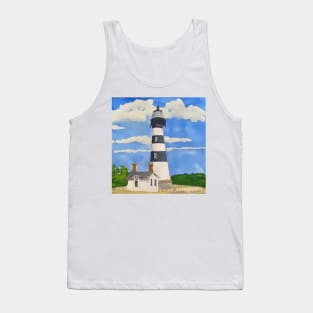 Bodie Lighthouse on Cape Hatteras National Seashore Tank Top